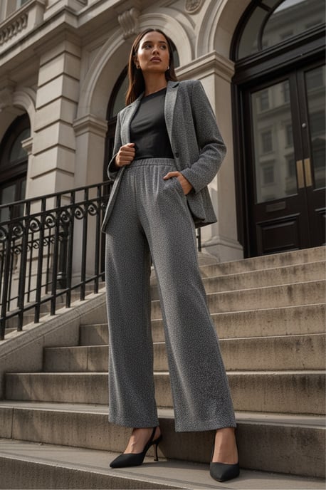 Petite Herringbone Trouser - Image 2