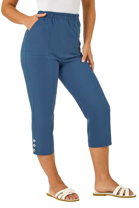 Petite Bengaline Cropped Trouser - Image 1
