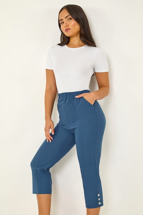 Petite Bengaline Cropped Trouser - Image 3