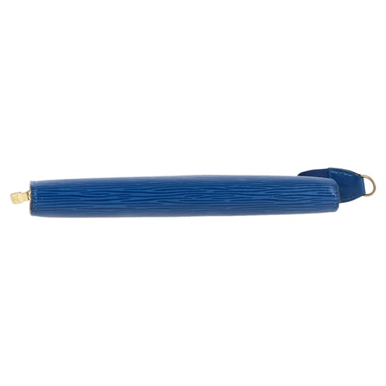 Louis Vuitton Pochette Accessoires Pouch Bag in Blauw Epi Leder - Image 2