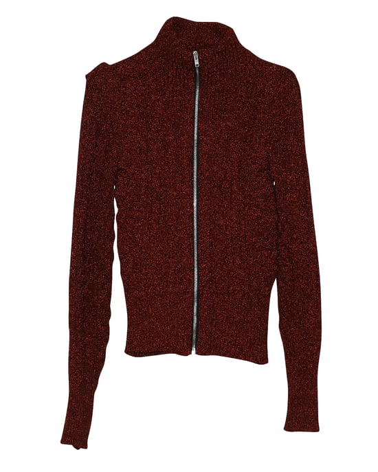 Isabel Marant Daley Kabelbrei Ritstrui in Bordeaux Polyamide - Image 2