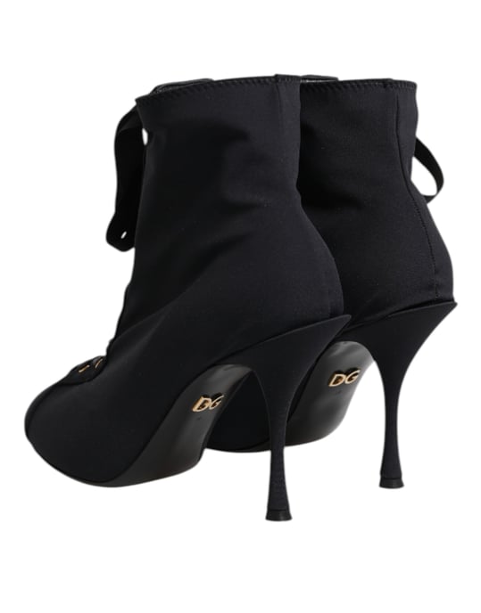 Hakken Peeptoe Veterlaarzen - Image 5