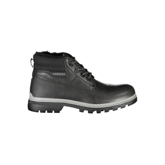 Heren Zwarte Faux Leren Enkellaarzen Ca25370 - Image 1