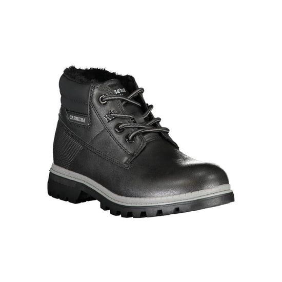 Heren Zwarte Faux Leren Enkellaarzen Ca25370 - Image 2