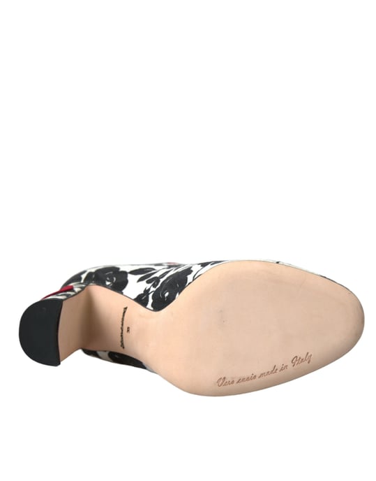 Blommigt Hjärta Booties Modell La10929 - Image 6