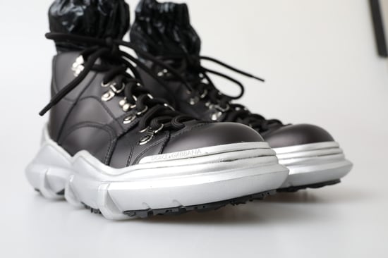 Höga sneakers med snörning - Image 6