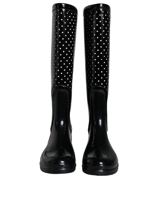 Glinsterende Polka Dot Regenlaarzen - Image 2