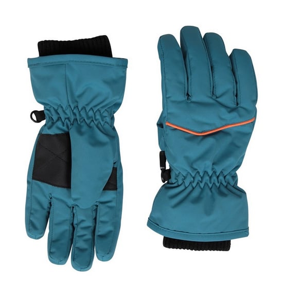 Mountain Warehouse Childrens/Kids Line Isotherm Hat And Gloves Set (Blue) - Image 4