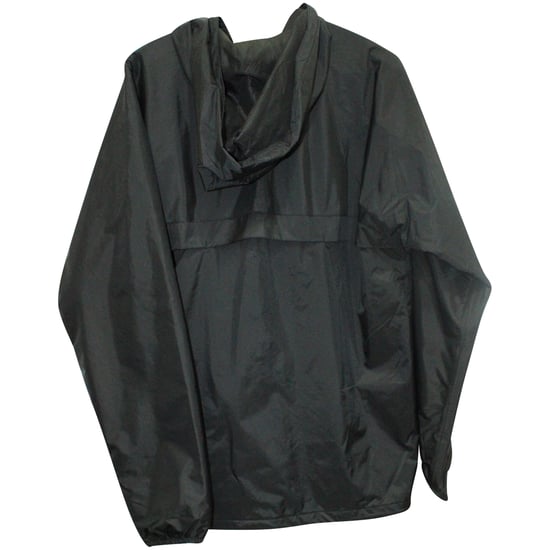 APC x KWay Windbreaker Jacket in Black Nylon - Image 2