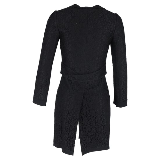 Dolce & Gabbana Spetsrock i Svart Polyamid - Image 3