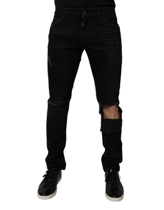 Gescheurde Slimfit Jeans - Image 1