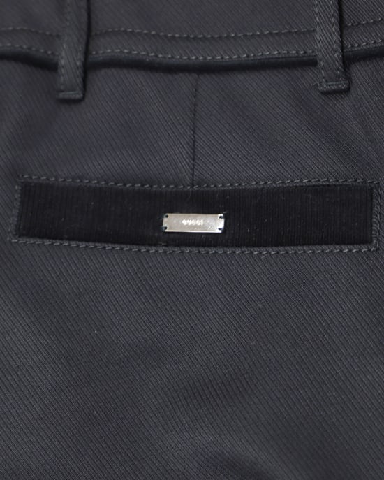 Gucci Black Pants with Silver Zip Detail in Black Nylon - Image 5