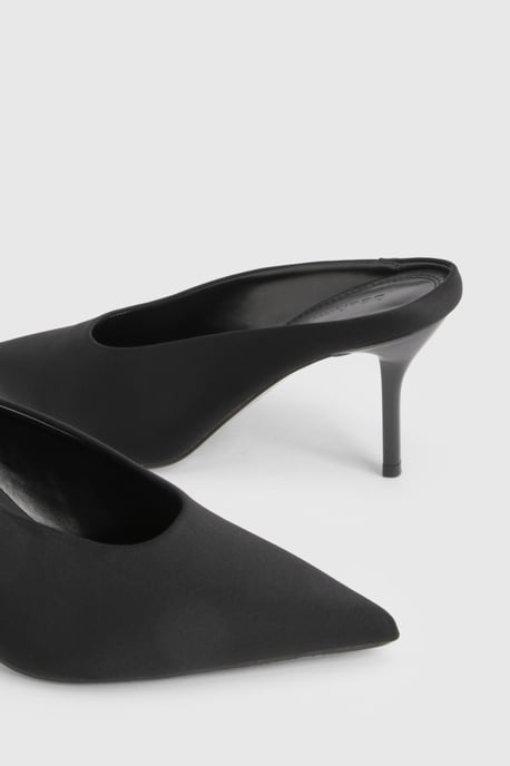 Pointed Mule Court Shoes - Image 5