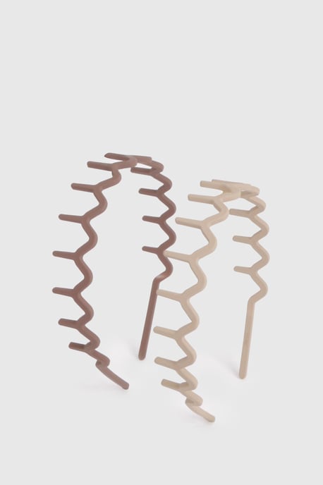 2 Pack Zig Zag Headbands - Image 1