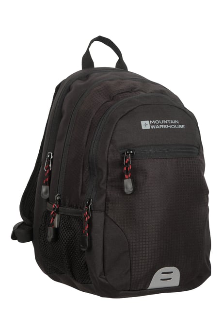 'Quest' Backpack with Multiple Pockets Water Resistant Hiking Bag Charcoal - Image 1