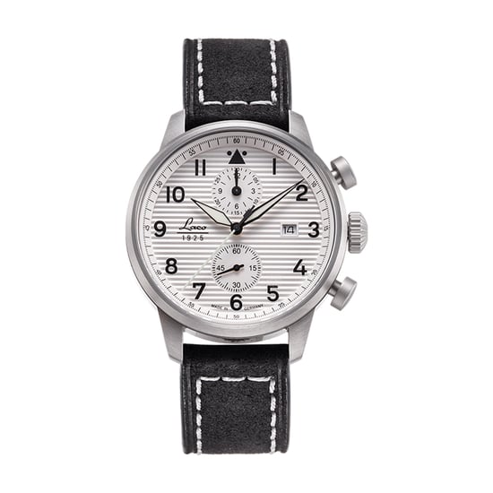 VICTORIA HYDE Men's Big Pilot Watch Vintage Chronograph Aviator Watch with Dial Analogue Display and Leather Strap - Image 1
