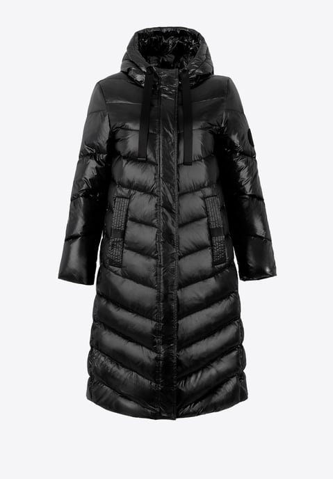 Wittchen Women's Quilted Down Coat Black Nylon - Image 5