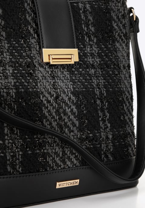 Wittchen Dames Bouclé Stoffen Tas Zwart Polyester - Image 5