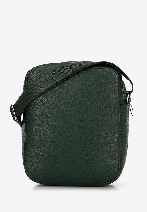 Wittchen Men's Small Messenger Bag in Green Eco-leather - Image 3