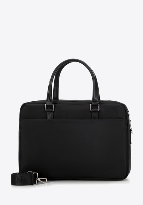 Wittchen Men's Laptop Bag 17" Black Polyester - Image 2