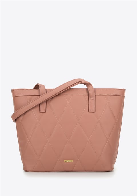 Wittchen Dames shopper van eco-leer met stiksel - Image 3