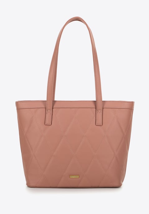 Wittchen Dames shopper van eco-leer met stiksel - Image 4