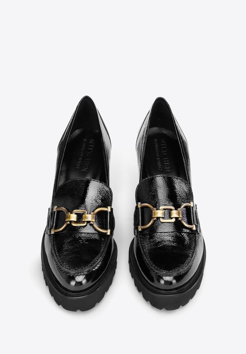 Wittchen Dames Patent Leather Pumps met Gesp Zwart Patent Leather - Image 2