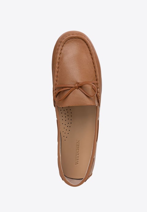 Wittchen Dames Leren Mocassins met Bandje, Bruin, Natuurlijk Leer - Image 6
