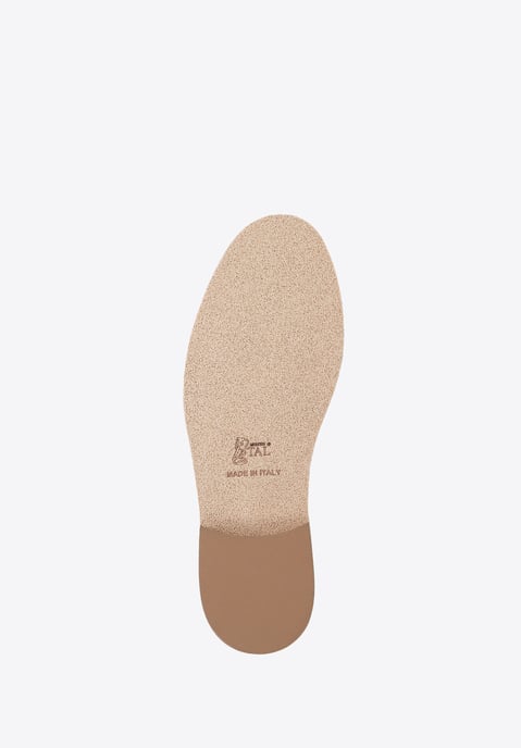 Wittchen Dames Leren Loafers met Kwastjes, Beige, Natuurlijk Leer - Image 6