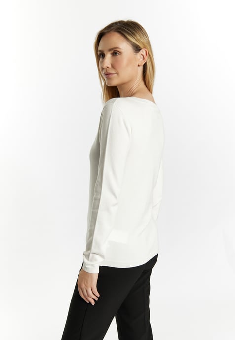 usha Cardigan women off-white - Image 4