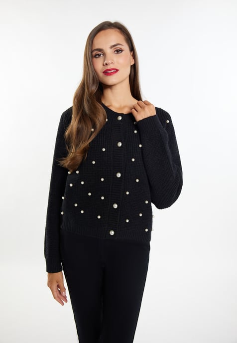 Faina Cardigan women black - Image 3