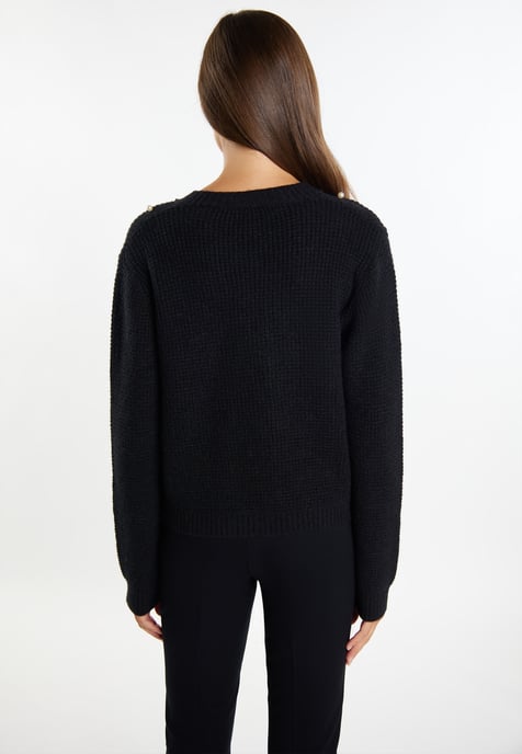 Faina Cardigan women black - Image 4