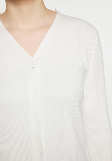 RISA Cardigan women off-white - Image 3
