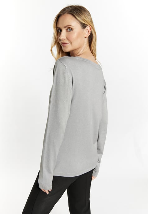 usha Cardigan women grey - Image 4