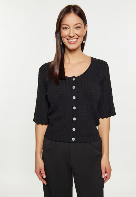 usha Vest Dames zwart - Image 3