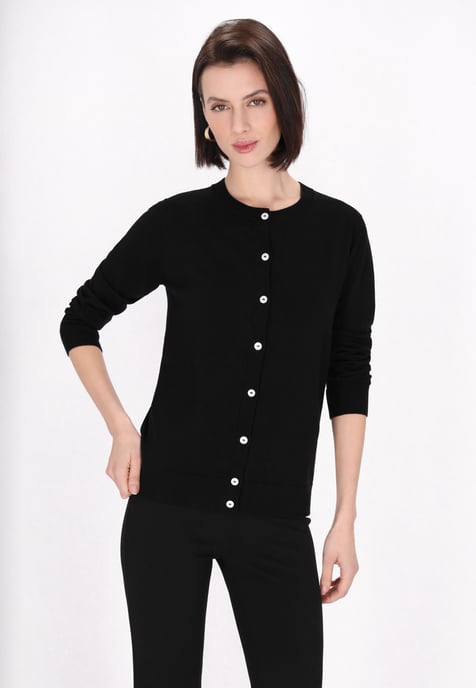 usha Cardigan Black - Image 3