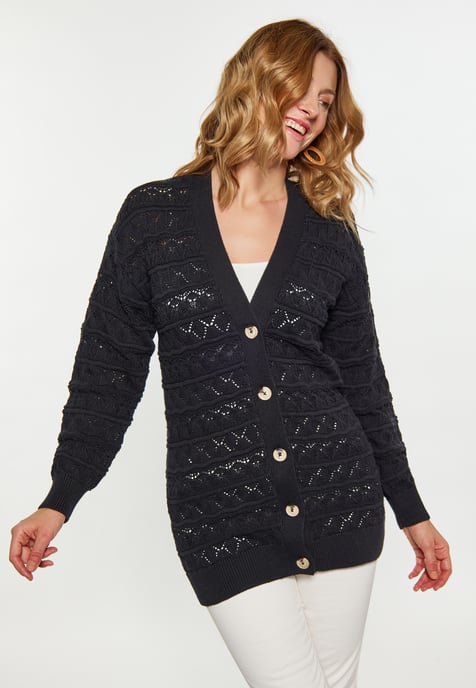 usha Vest Dames zwart - Image 3