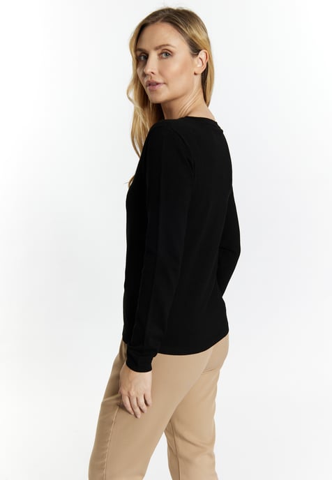 usha Cardigan women black - Image 4