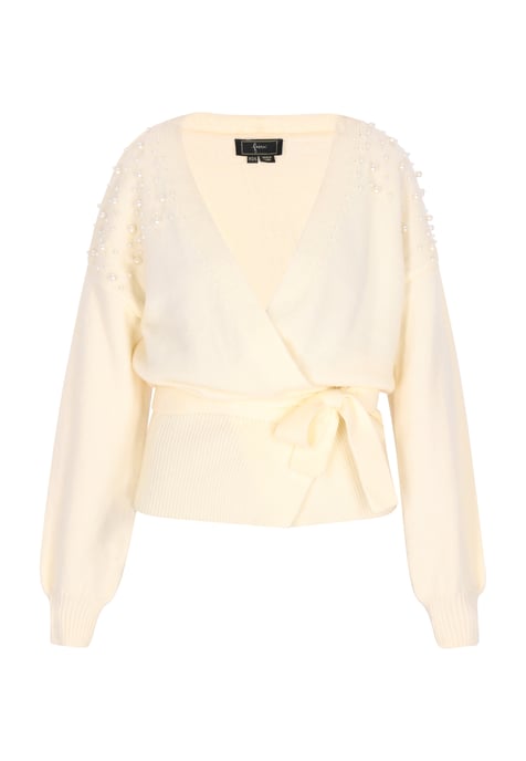 Faina Vest Dames wolwit - Image 1