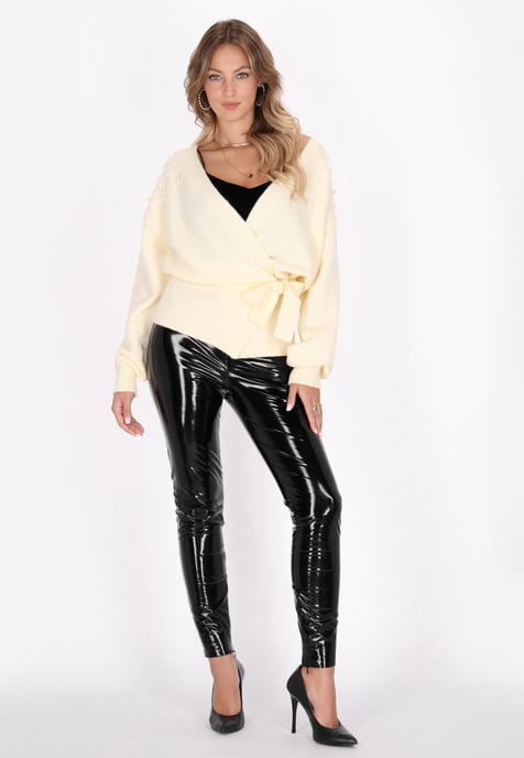 Faina Vest Dames wolwit - Image 2