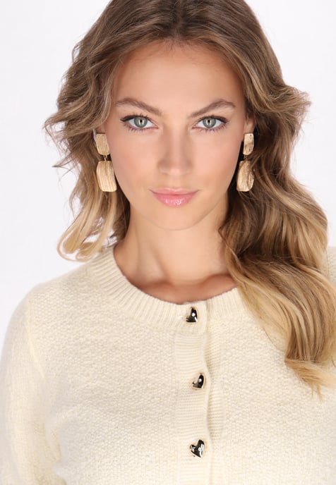 Faina Vest Dames wolwit - Image 5
