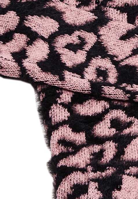 Faina Vest Dames zwart roze - Image 3