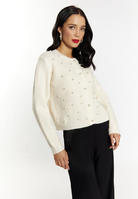Faina Cardigan women off-white - Image 3