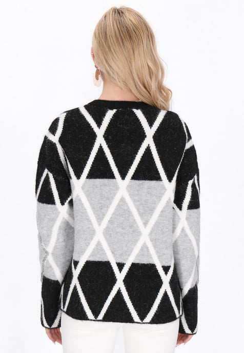 IZIA Vest vrouwen zwart/grijs - Image 4
