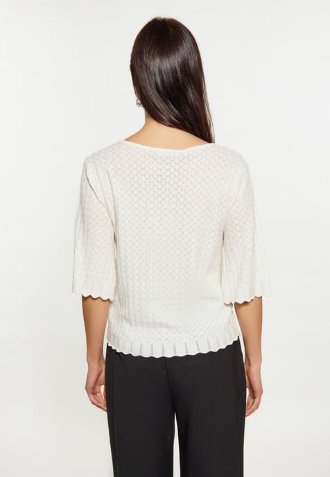 usha Vest Dames wolwit - Image 5