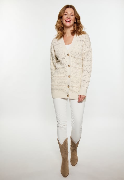 usha Vest Dames Donkere crème - Image 2