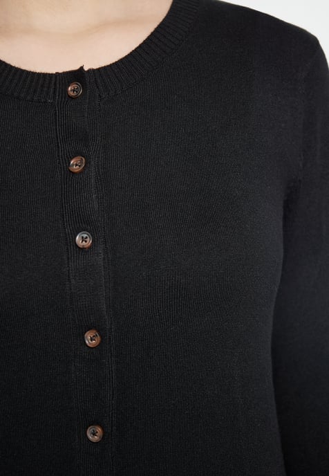 RISA Cardigan women black - Image 3