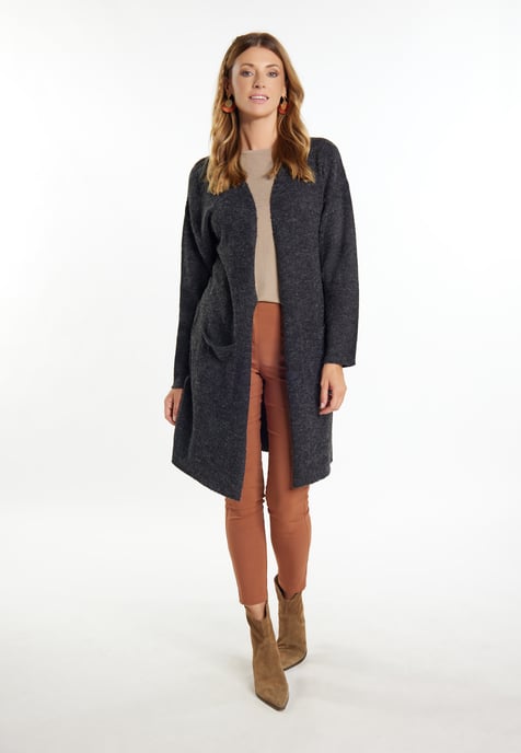 usha Longcardigan Dames zwart - Image 2