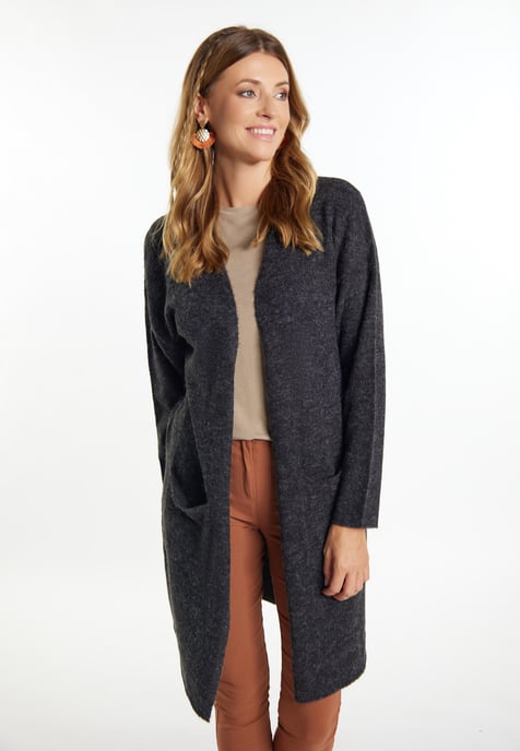 usha Longcardigan Dames zwart - Image 3