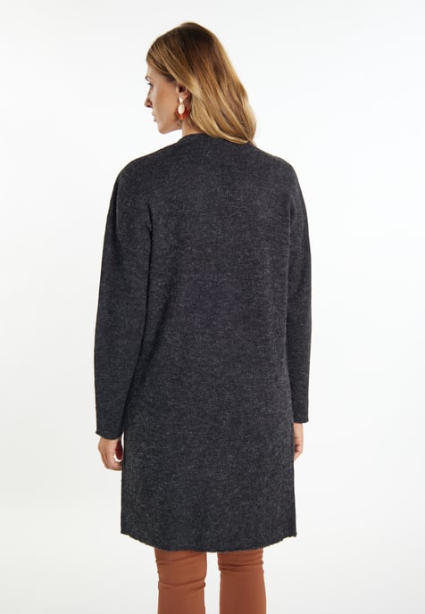 usha Longcardigan Dames zwart - Image 4